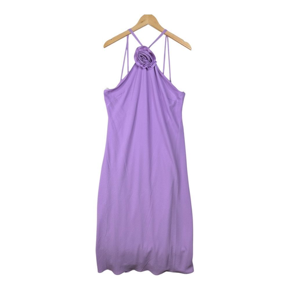 NEW Premier Amour Sleeveless Midi Shift Dress Lavender‎ Size 16